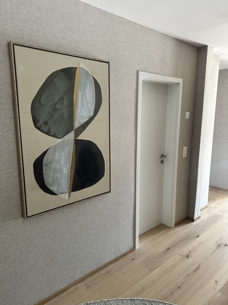 Mur acoustique en tissu tendu
